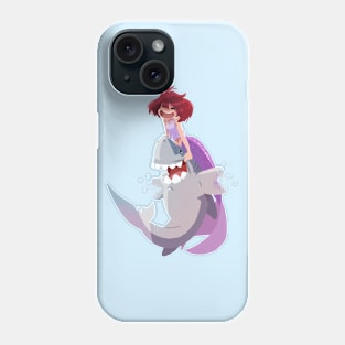 Mermaid & Shark Phone Case