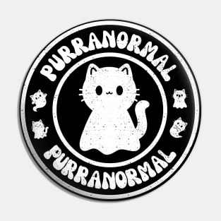 Purranormal Cat Pun Pin