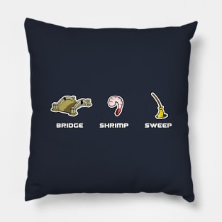 Bridge Shrimp Sweep Pillow