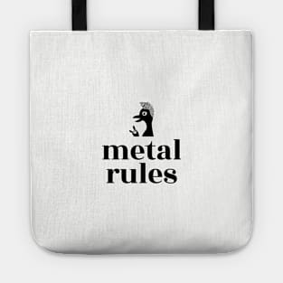 Metal Rules Cool Duck Quack Tote