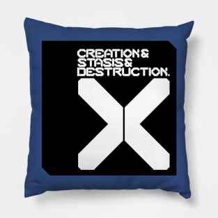 X of Swords Pillow