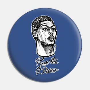 Anthony Davis Fear the Brow Pin