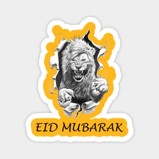 Lion \ Eid mubarak Magnet