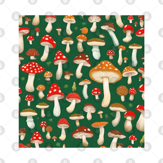 Multitude of Mushrooms by nancy.hajjar@yahoo.com