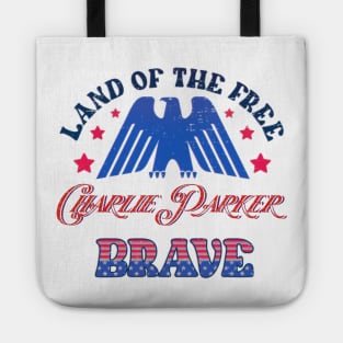 BRAVE CHARLIE PARKER - LAND OF THE FREE Tote