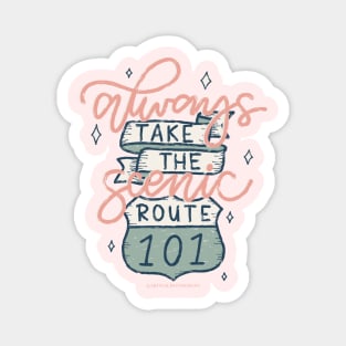 Take the scenic route Magnet