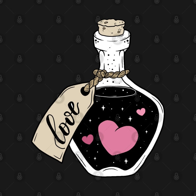 Love in a bottle by valentinahramov