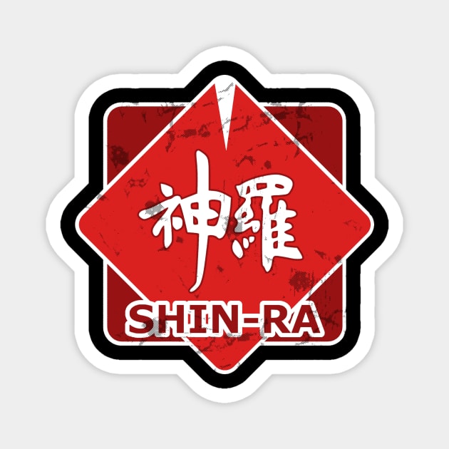 Shinra logo Magnet by karlangas