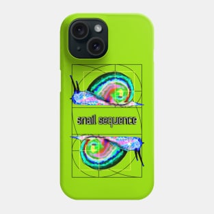 rainbow snails Phone Case