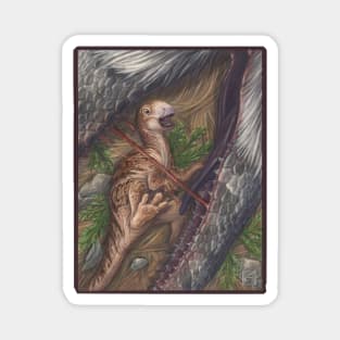 Nightmare on Egg Mountain - Maiasaura peeblesorum Magnet