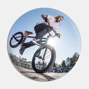 BMX Bike Stunt Pin