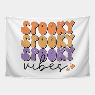 Spooky Vibes | Retro Halloween Tapestry