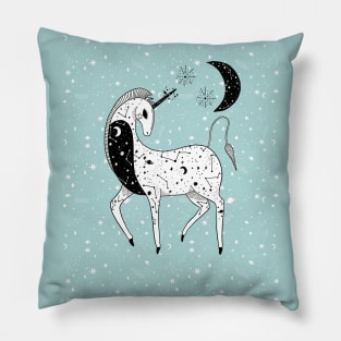 Cosmic unicorn I Pillow