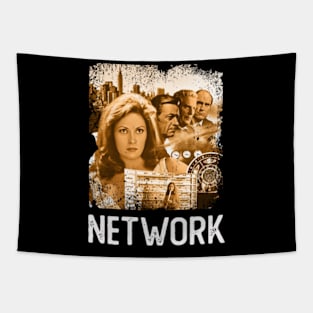 Faye Dunaway Finesse NETWORKs Film Tees, Unleash Diana Christensen's Ambition in Style Tapestry