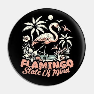 Flamingo State of Mind // Vintage Design Pin