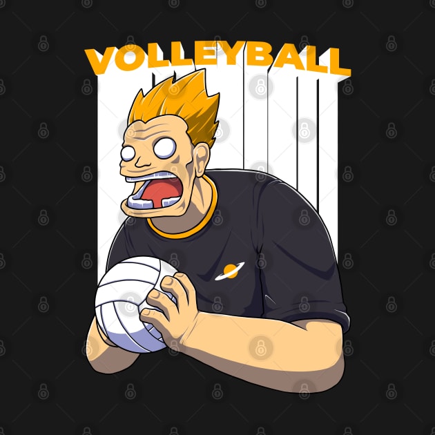 Volleyball. Rage player by Ferdi Everywhere