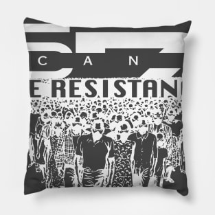 Scan 7 United - The Resistance (white) Pillow