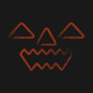 Halloween pumpkin face T-Shirt