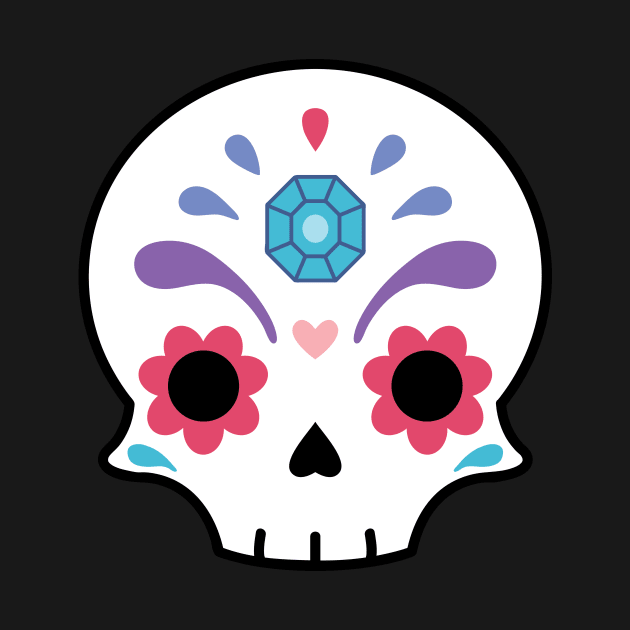 Sugar skull diamond by Laura_Nagel