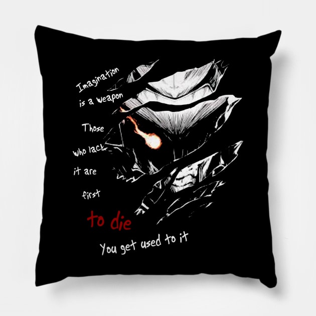 Imagation is a weapon Pillow by AlindaEudoro431994