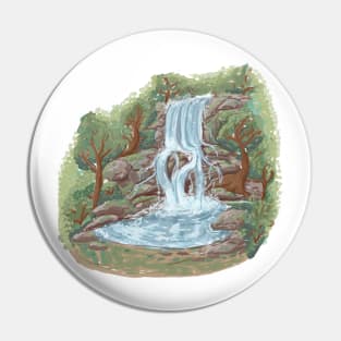 Waterfall Pin