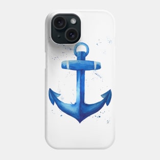 Watercolor Anchor Phone Case