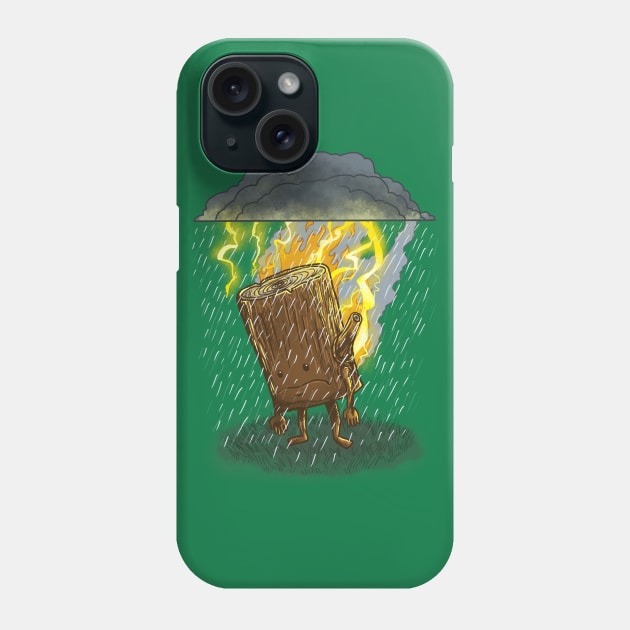 Bad Day Log 2 Phone Case by nickv47