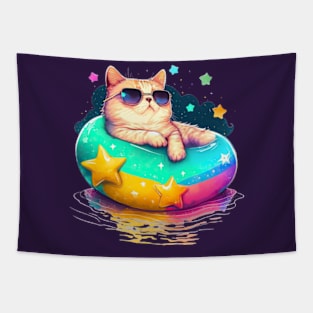 Floating Chonkstar Tapestry