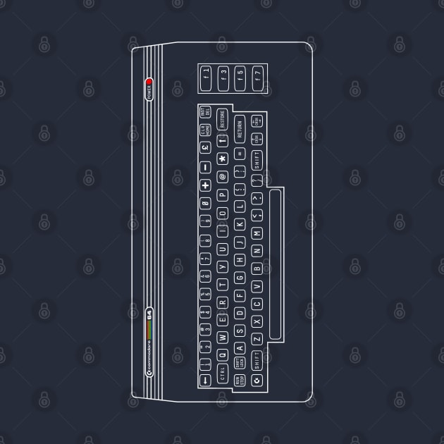 Commodore 64 c64 v2 by Meta Cortex