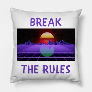 Break the rules Pillow