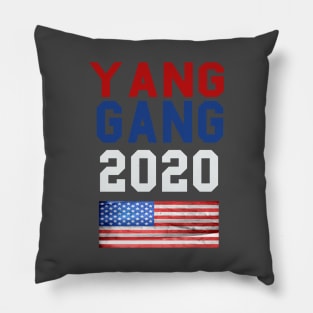 yang gang 2020 shirt Pillow