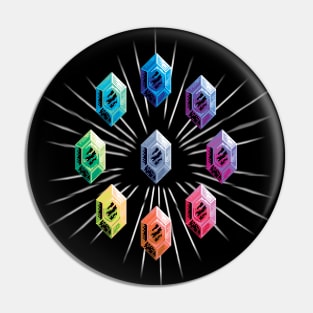 Crystal Compendium Pin