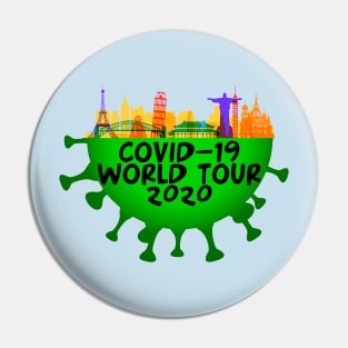 Corona World Tour 2020 Pin