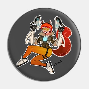 Cheers, nut! The cavalry's here! Pin