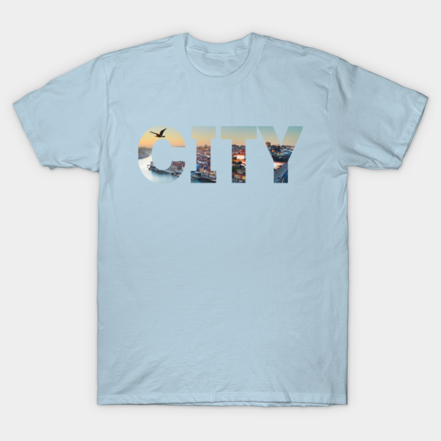 Discover city - City - T-Shirt