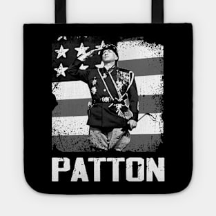 Pattons Rank and Style Movie-Inspired T-Shirts, Elevate Your Fashion with Military Precision Tote