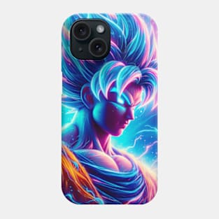 Super saiyan goku dragon ball z Phone Case