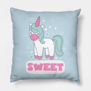 Sweet Unicorn Pillow