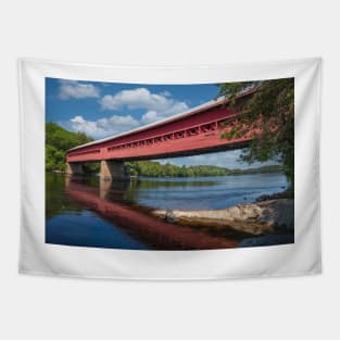 Covered Bridge Tapestry