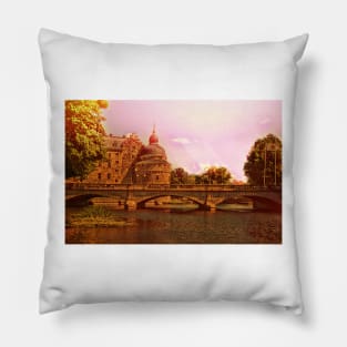 Orebro Castle. Sweden Pillow