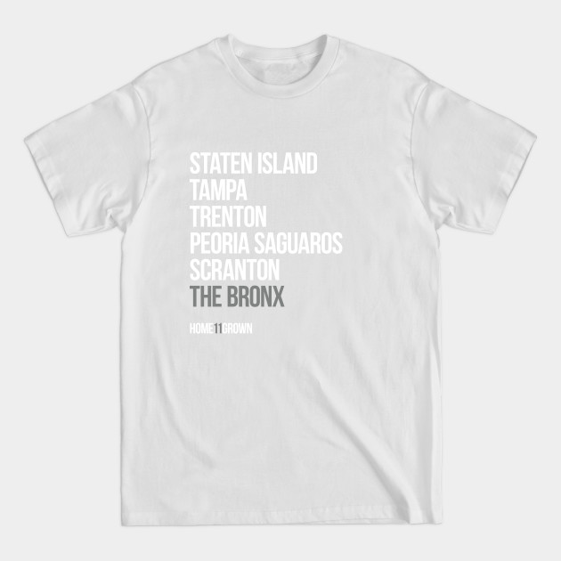 Discover "Homegrown Series" The Bronx: Gardy - New York Yankees - T-Shirt