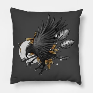 Crow and Arrows Pillow