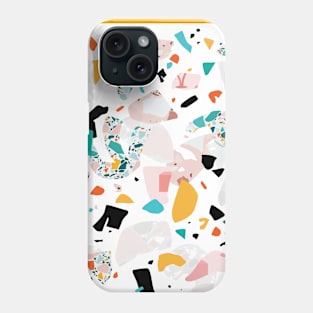 Mixed Mess I. / Collage, Terrazzo, Colorful Phone Case