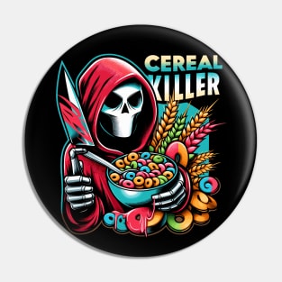 Cereal Killer Masked Men Pin