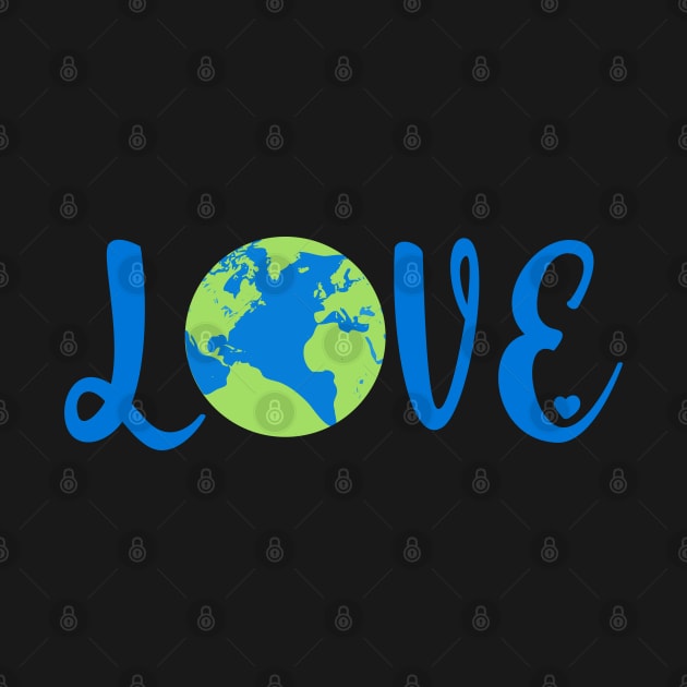 Earth Love Climate Change Environmental by Rosemarie Guieb Designs