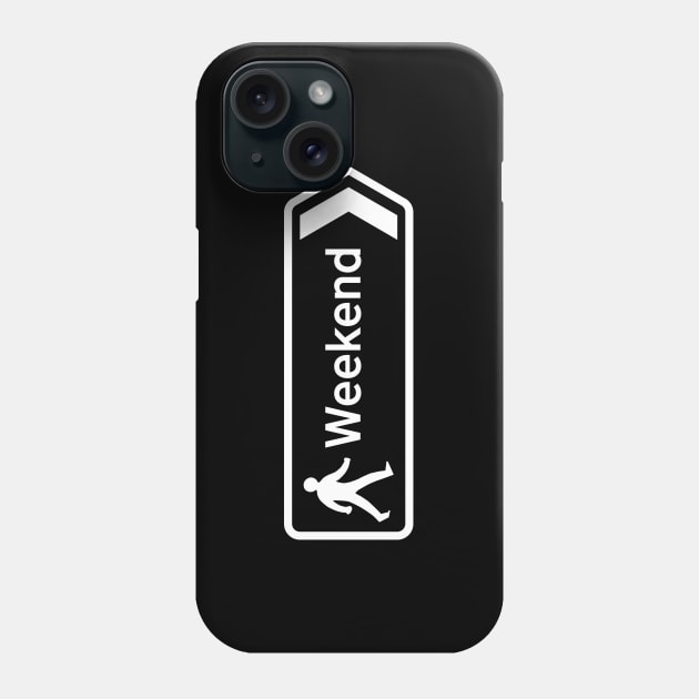 Weekend Phone Case by Monographis