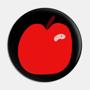 Apple vector illustration Pin