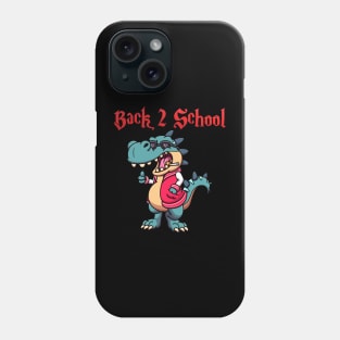 Back 2 School Tyrannosaurus Rex Phone Case