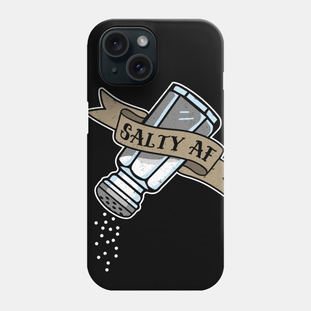 Salty AF Phone Case by NinthStreetShirts