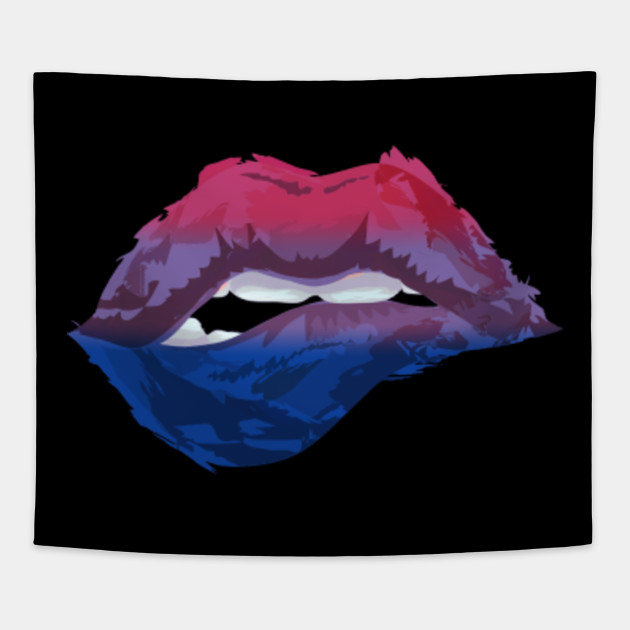 Bisexual Flag Lips Equality Pride Tshirts Bisexual Flag Tapestry Teepublic